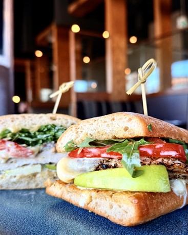 Brie & Apple chicken sandwich