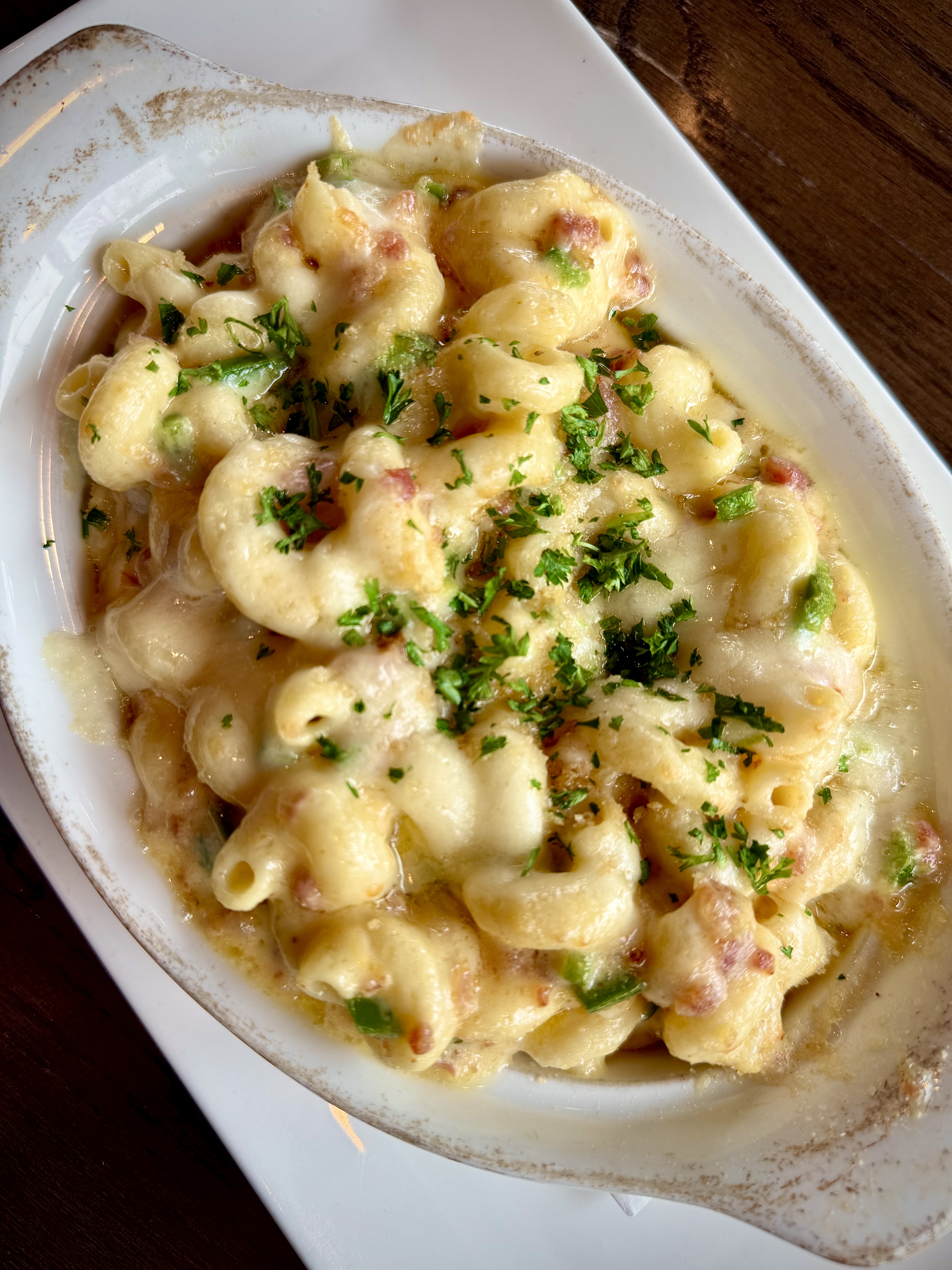 Mac + cheese pasta